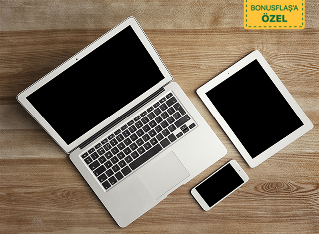 Elektronik harcamalarınıza ekstra 2.000 mil hediye!