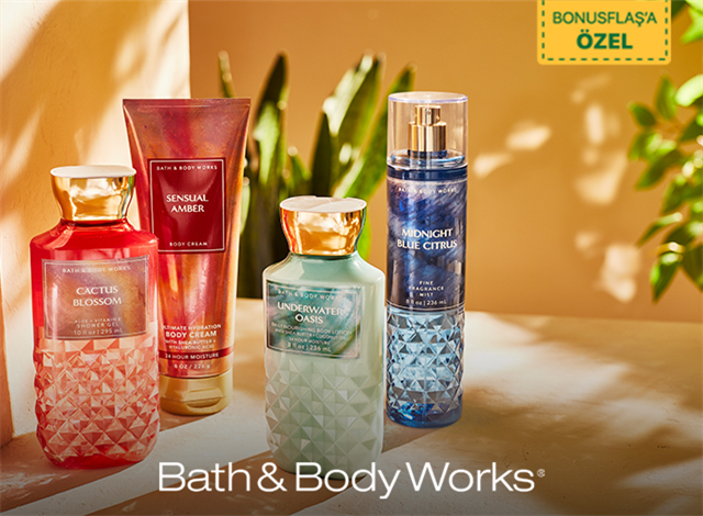Bath&Body Works’te 3.000 TL ve üzeri alışverişe 750 mil!