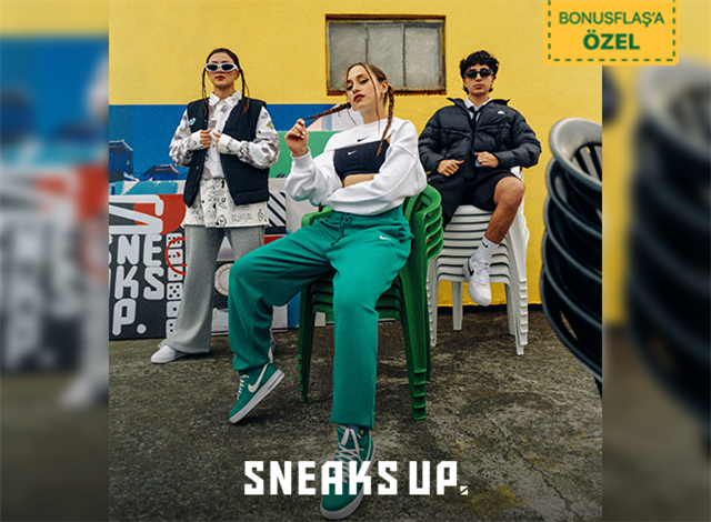 www.sneaksup.com'da 3.000 TL ve üzeri alışverişe 1000 mil!