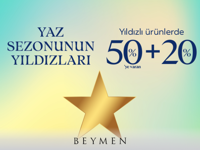 Beymen’lerde yıldızlı ürün alışverişinizde indirime ek %20 indirim!