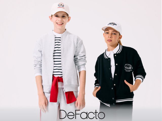 DeFacto’da çocuk kategorisinde geçerli 500TL indirim!