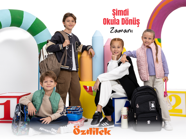 Kırtasiye alışverişlerinize özel, Özdilek Marketlerinde peşin fiyatına 6 taksit!