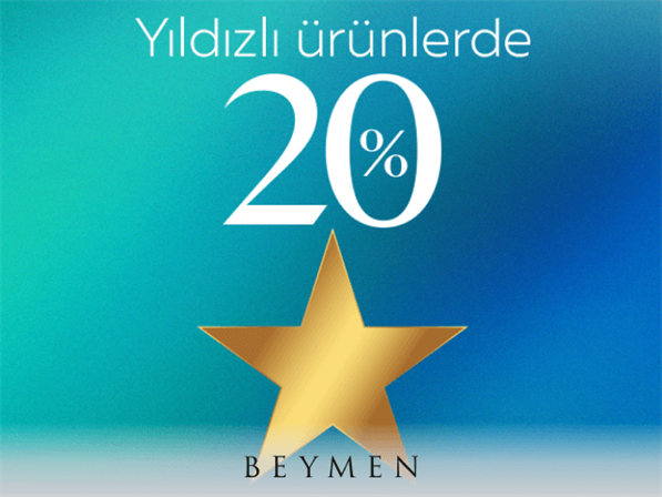 Beymen’lerde yıldızlı ürün alışverişlerinde %20 indirim!
