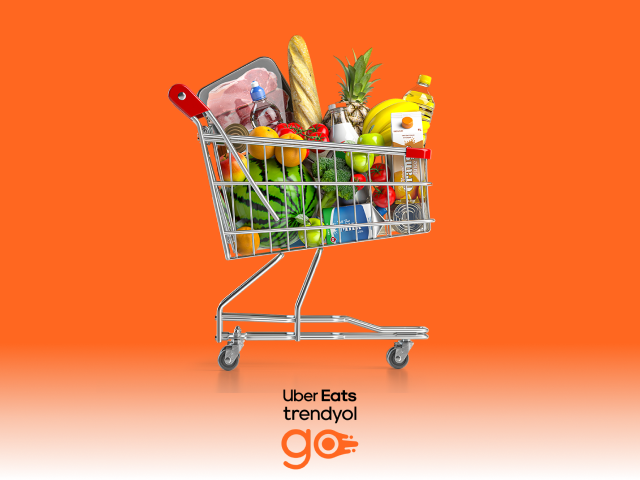 TrendyolGo by Uber Eats’ten 600 TL ve üzeri market siparişinize 300 TL indirim!