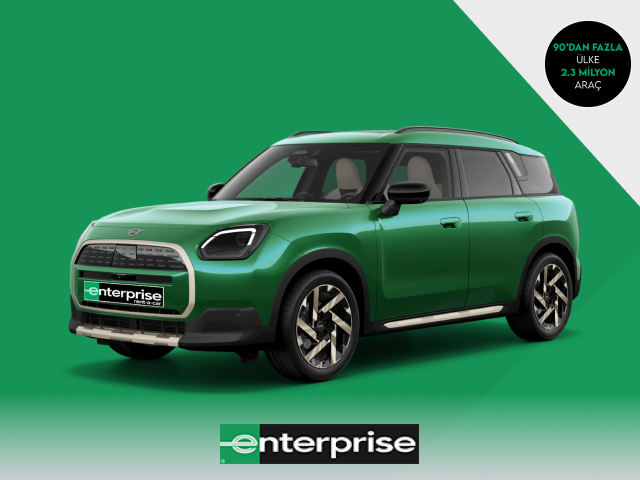 Enterprise‘da Mini Countryman E - Favoured 2.690 TL’den kiralama ayrıcalığı!