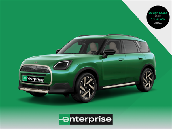 Enterprise‘da Mini Countryman E - Favoured 2.690 TL’den kiralama ayrıcalığı!