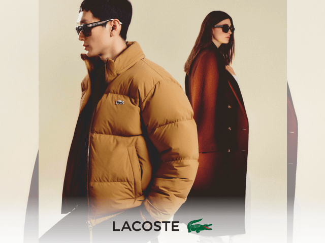 Lacoste’ta 4 taksit!