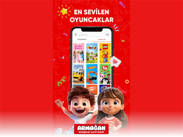 Armağan Oyuncak’ta 4 taksit!