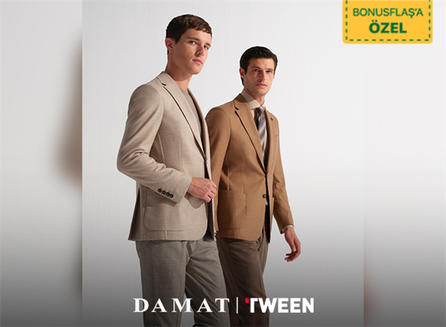 Damat Tween’de 22.000 TL ve üzeri alışverişe 5.000 mil!