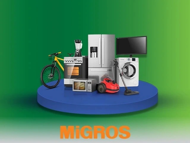 Migros'ta peşin fiyatına 6  aya varan taksit!