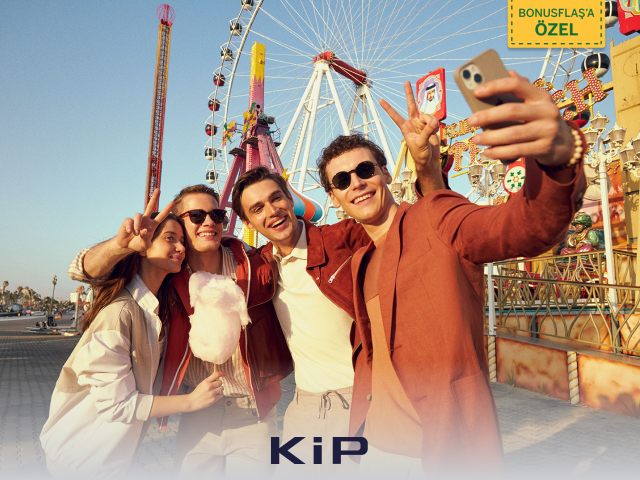 Kip’te 10.000 TL ve üzeri alışverişe 2.500 mil!