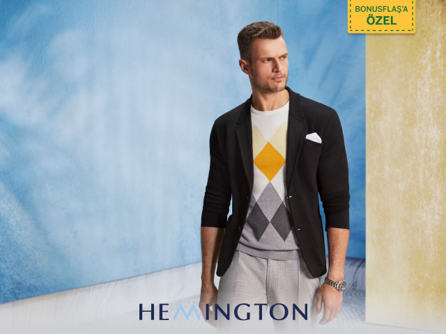 HEMINGTON’da 10.000 TL ve üzeri alışverişlerde 2.500 mil ayrıcalığı!