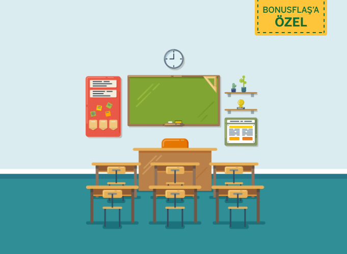 Tüm peşin okul ödemelerinize ücretsiz 6 taksit fırsatı! 