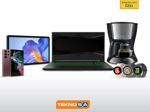 Teknosa‘da 10.000 TL ve üzeri alışverişe 1.500 mil!